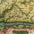 thumbnail image 2 of 18" x 24" Map of Virginia c1627 Vintage  Poster Wall Art, 2 of 4