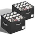 thumbnail image 1 of Organizador de zapatos para clóset contenedor grande almacenamiento para 12 a 16 pares, 1 of 7