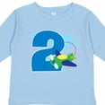 thumbnail image 4 of Inktastic 2nd Birthday Airplane Boys 2 Year Old Boys Long Sleeve Toddler T-Shirt, 4 of 5