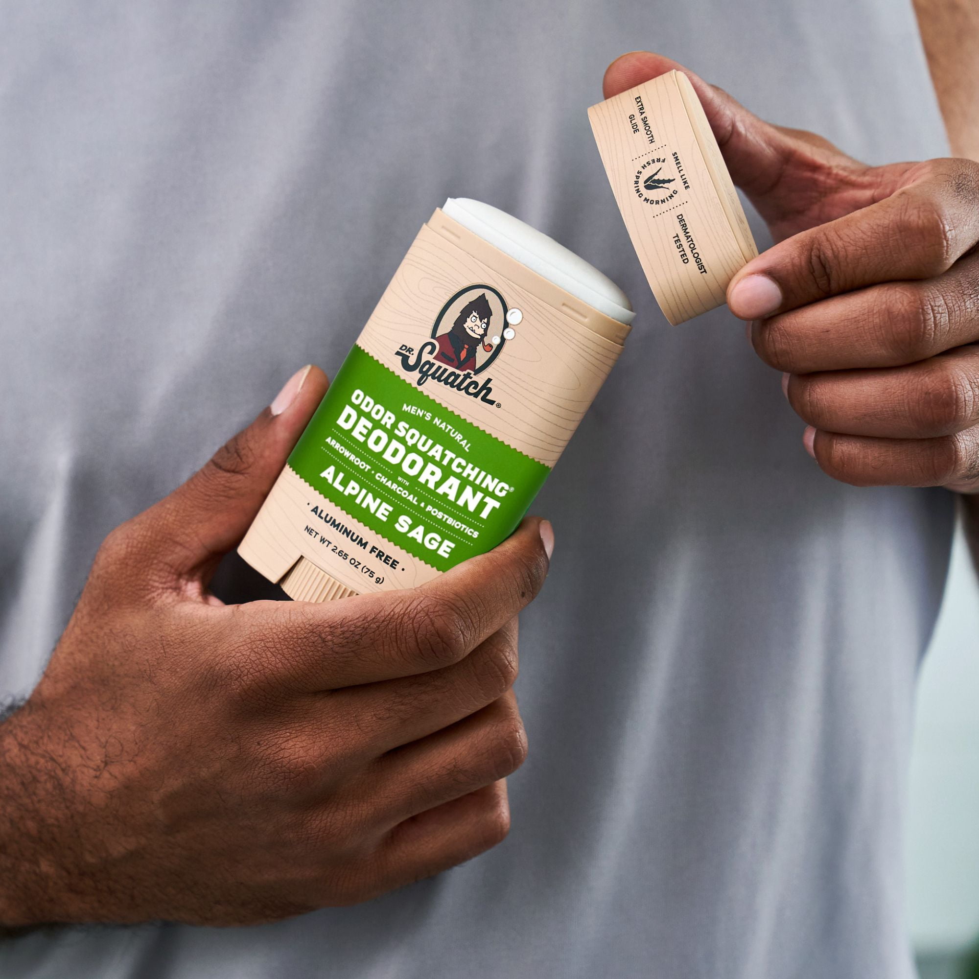 Dr. Squatch Mens Aluminum Free Deodorant Set, Natural Deodorant for Men, Maverick Musk + Alpine Sage + Rainforest Rapids, 2.65 oz, 3 Pack