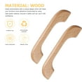 thumbnail image 3 of SHISUYAN 6Pcs Easy to Install Synthetic Material Dresser Knobs for Home, 3 of 9