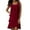 Red, variant on Summer Dresses for Women Trendy Rhinestone Sleeveless Solid Color Ruffle Chiffon Dress Tank Formal Wedding Guest Dresses Green