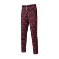 thumbnail image 3 of Aqestyerly Men Pants Men's Gothic Style Pants Button Retro Stage Performance Style Medieval Clothing Pants, 3 of 6