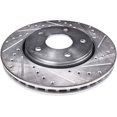 thumbnail image 6 of Detroit Axle - Rear Brake Rotors for Hyundai Kona Electric Tucson Kia Sportage, Drilled and Slotted Disc Brake Rotors 2024 2025 Replacement : 11.81" inch Rotors, 6 of 7