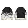thumbnail image 3 of toraway Sweat à Capuche pour Hommes avec Fermeture Éclair Pull Tricoté Décontracté Oversized Pull Graphique TG, 3 of 3