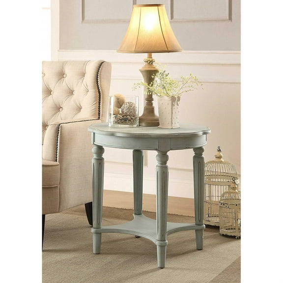 Ergode End Table Antique Green