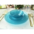 thumbnail image 5 of " OCCASIONS " 240 Plates Pack,(120 Guests) Premium Wedding Party Disposable Plastic Plates Set -120 x 10'' Dinner + 120 x 7'' Salad / Dessert (Belize, Aqua), 5 of 8