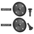 thumbnail image 4 of Main Differential Gear and Input Gear for ARRMA 1/8 6s Upgrade Parts 43T+13T, 4 of 5