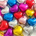 thumbnail image 5 of 60-5PCS Red Heart Foil Balloons Inflatable Helium Balloon DIY Birthday Party Ornaments For Valentine's Day Wedding Party Gifts, 5 of 6
