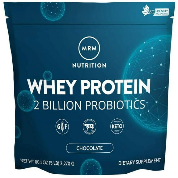 MRM Metabolic Whey Protein Powder, Rich Chocolate, 5 Lb