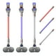 thumbnail image 5 of Eigraketly Tubo de extensión, accesorios modificados inalámbricos resistentes, componente de mango, accesorios de poste, reemplazo de palo para V7 V8 V10 Herramientas eléctricas Gris-plata Eigraketly TO010027-03, 5 of 6