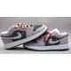 thumbnail image 1 of Ni - ke Ni - ke Air Jordan 1 Low SE GS “Floral” Platinum Violet 6.5 Youth (FJ3445 001), 1 of 5