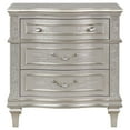 thumbnail image 3 of Evangeline 3-drawer Nightstand Silver Oak, 3 of 16