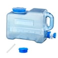 thumbnail image 2 of simhoa Camping Water Container with Faucet No Leakage Large Water Storage Jug Water Carrier for RV Handwashing Emergency Backpacking 12L, 2 of 8