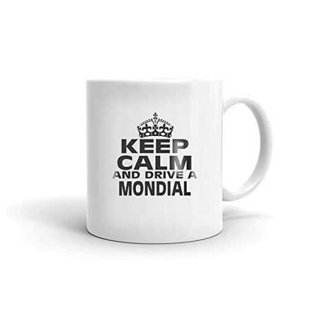 

FERRARI MONDIAL Keep Calm and DriveCoffee Tea Ceramic Mug Office Work Cup Gift 15 oz