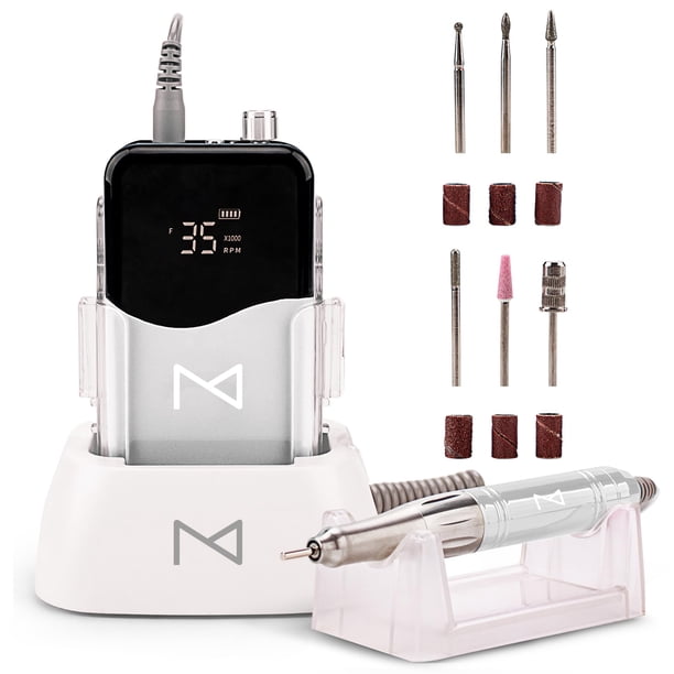 Máquina perforadora de uñas M Mase Professional Coreless 2 en 1 inalámbrica