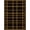 Brown Black, Pattern 1, variant on ODIKA 8'x10' Washable Area Rug Durable, Non-Slip Plaid Farmhouse Tartan Design With Striped Border Accents Buffalo Flowing for Living Room, Under Sectional, Family