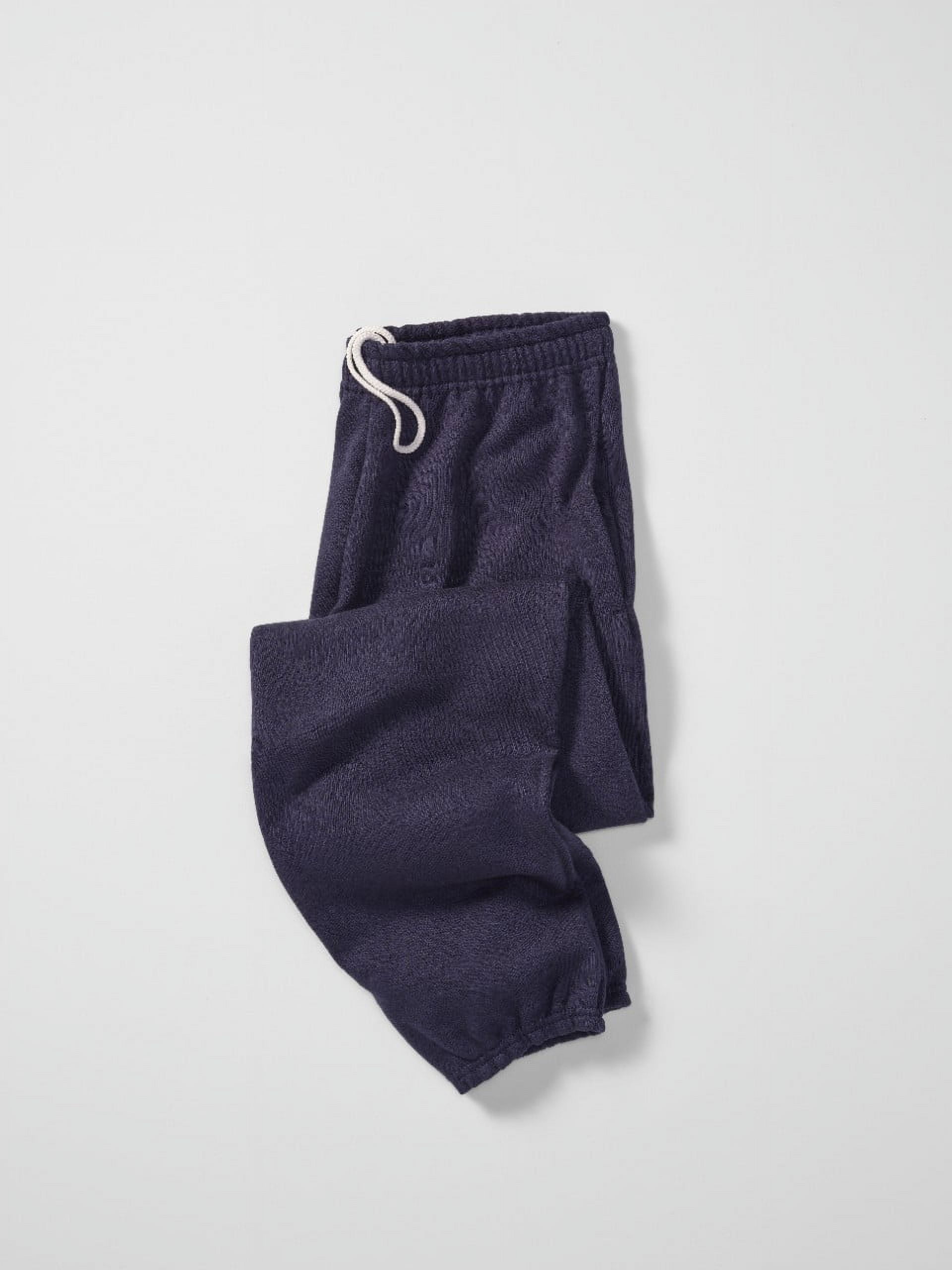 Athletic Works Men's Fleece Elastic Bottom Sweatpants