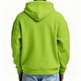 thumbnail image 4 of XIAOCHA Womens Waffle Knit Half Zip Hoodie Oversized Long Sleeve Hooded Pullover Top Soft Casual Street Hoodies, 4 of 5