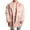 Pink, variant on xiaxaixu Men’s Winter Coat, Long Sleeve Lapel Collar Open Front Furry Faux Fur Long Coat Outwear