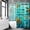 Color 4, variant on Zen Balancing Stones Bamboo Inscribed Quote Shower Curtain God Says You Are Spa Relaxation Waterproof Fabric Bath Curtain