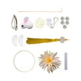 thumbnail image 4 of Mid Autumn Festival Lantern Making, DIY Flower Lantern Accessories, Portable Champagne, 4 of 9