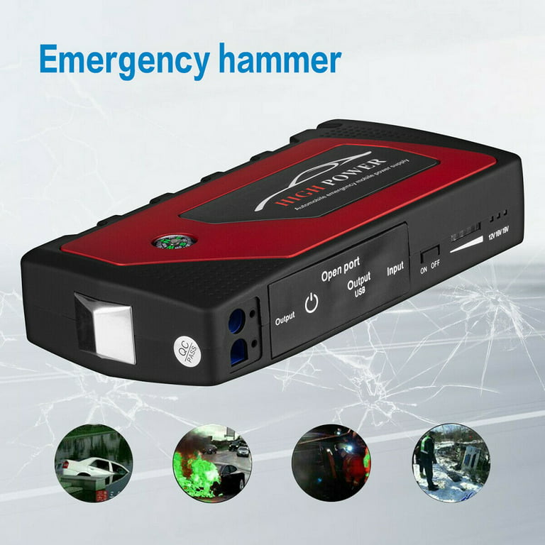 69800mAh Portable Car Jump Starter Booster Jumper Box Power Bank Battery  Charger