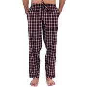 Place and Street Pajama PJ Pants for Men - 100% Cotton Lightweight Woven Lounge Sleepwear