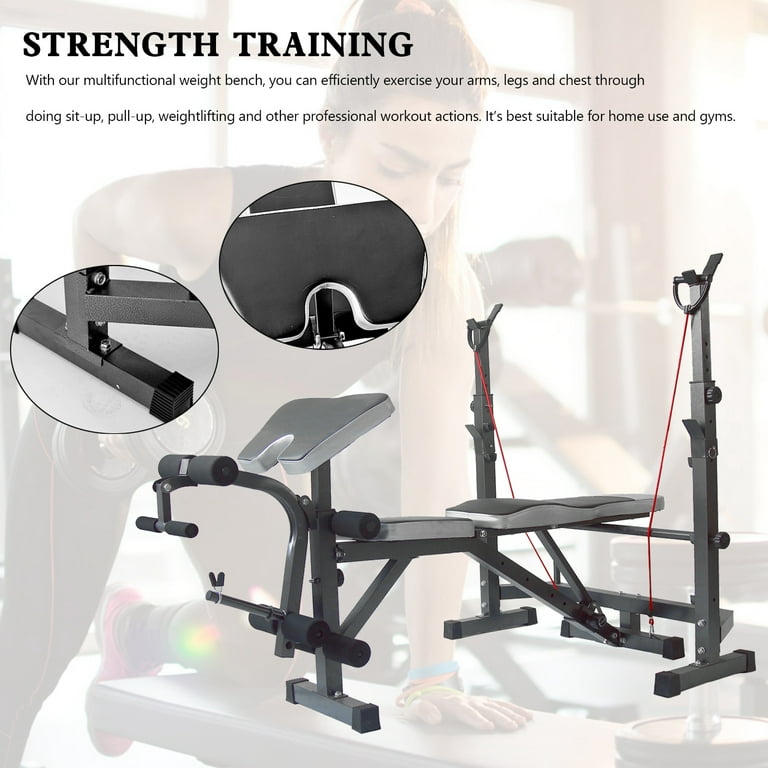 Hicient olympic weight bench hot sale