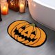 thumbnail image 5 of Decoración de baño de Halloween, alfombras de baño de calabaza de otoño, antideslizantes, divertidas y lindas, alfombrillas de baño para ducha, bañera, alfombra absorbente lavable de microfibra,, 5 of 5