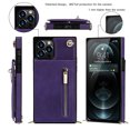 thumbnail image 1 of VONKY Wallet Case for PU Zipper Wallet Smartphone Case with Card Holder & Shoulder Strap TYPE5, 1 of 4