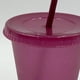 thumbnail image 5 of Color del estado de ánimo Botella de agua de plástico Taza de paja Material de grado alimenticio simple con tapa y para viajes en interiores vino tinto 710ml Baoblaze botella de cafe, 5 of 8