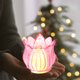 thumbnail image 4 of Xihbxyly Velas Led Acrílicas, Diseño Multicolor de Bajo Consumo, Cálidas Luces Navideñas, Decoración Festiva para El Hogar, Regalo Ideal para Seres Queridos, Juego de 6, Tamaño 6,5 X 6,5 X 6,5 Cm., 4 of 6