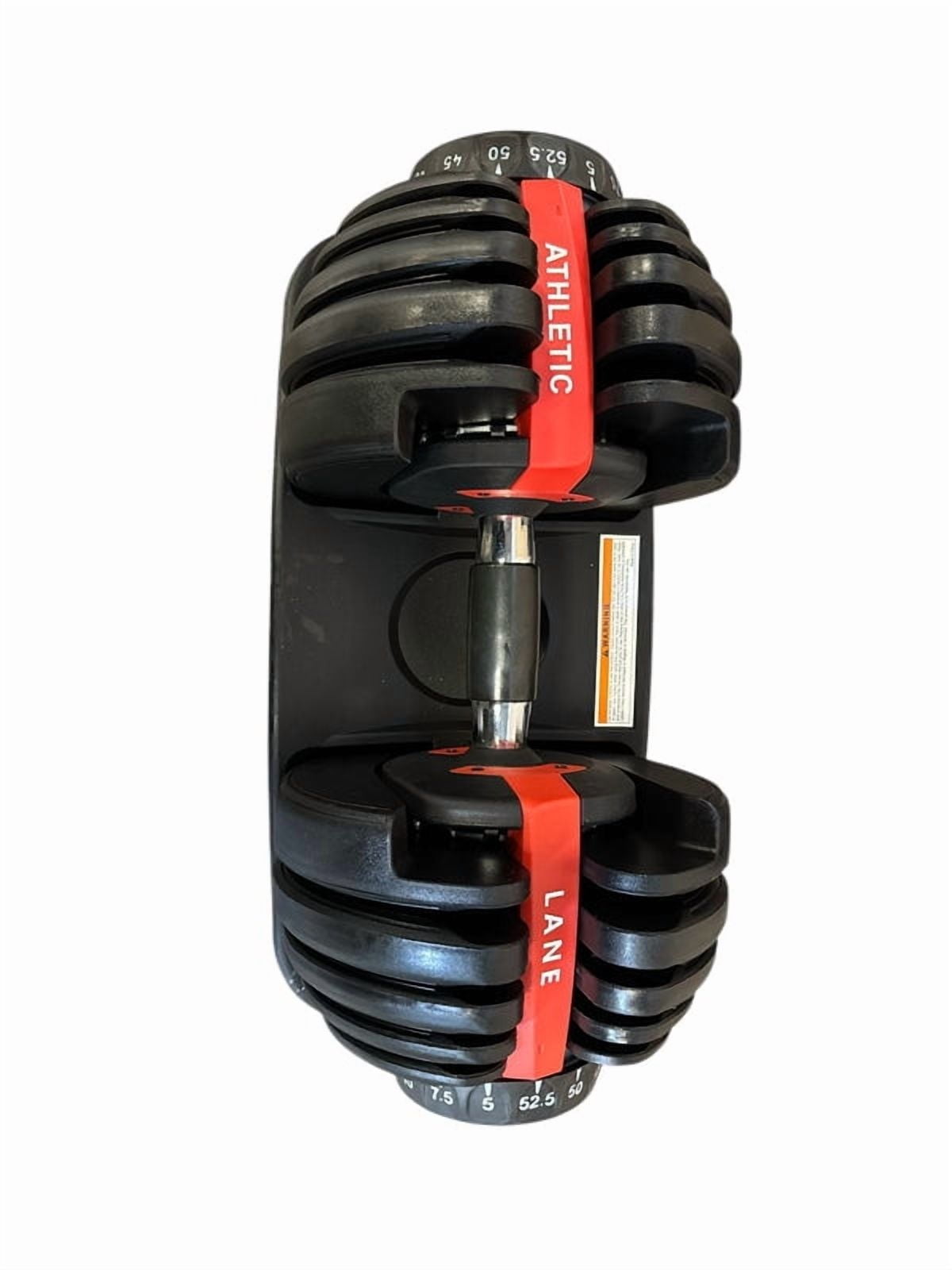 Athletic Lane Adjustable Dumbbells 5-52.5 lbs. Pair
