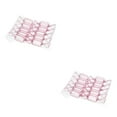 thumbnail image 2 of Billuyoard 10 piezas PS Candy Box Adorable a prueba de fugas boda Halloween Sugar Chocolate Case Container transparente rosa Rosa transparente 2Conjunto, 2 of 6