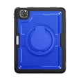 thumbnail image 2 of FJLBDE Case for iPad Air 5th Generation/iPad Air 4th Generation 10.9 inch with 360 Rotating Stand, Shoulder Strap, Heavy Duty Shockproof Cover, Deep Blue, 2 of 7
