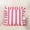 A005- E, variant on Pink Striped Throw Pillow Cover Ruffled Decorative Pillow Case Soft Plush Accent for Couch Sofa Living Room Home Decor 1 Pack