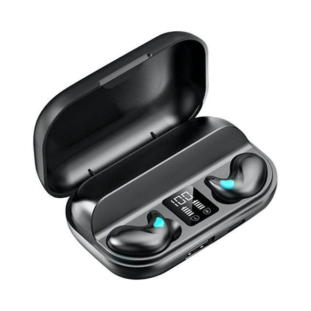 Bluetooth Earplugs Wireless In Ear Headphones With LED Digital Display And Intelligent Noise Reduction For Sleep