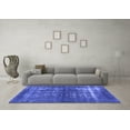 thumbnail image 3 of Ahgly Company Indoor Rectangle Persian Blue Bohemian Area Rugs, 8' x 12', 3 of 4