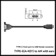 thumbnail image 3 of Cable de Extensión de Montaje con Tornillos en el Panel Frontal USB 3.2 Gen2, 10 Gbps, 20 Pines, TIPO e A Conector Hembra USB 3.2 TIPO A, Extensor de 20cm, 3 of 5