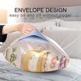 thumbnail image 4 of Yayeee Pillowcase Standard Size Set of 2 Satin Wrinkle Resistant Pillow Case, Purple Jam Jars, 4 of 7