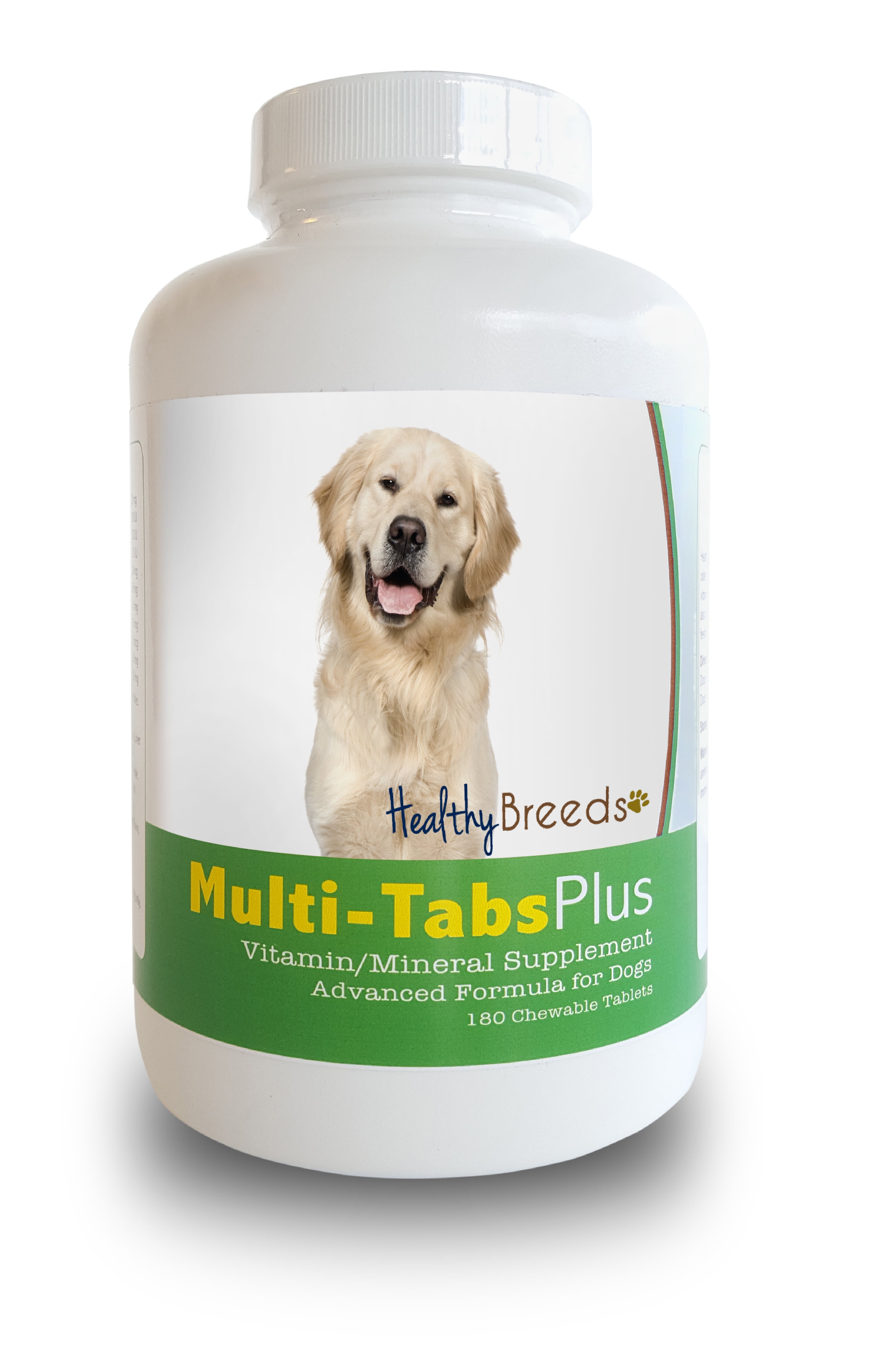 Healthy Breeds Dog MultiTab Vitamin and Mineral Supplement for Golden