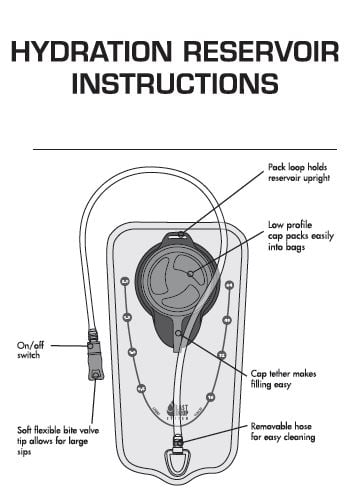 ozark trail finley creek hydration pack
