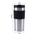 thumbnail image 2 of Termo Para Café Con Prensa Francesa 450ml Portátil Xtellar Plateado, 2 of 3