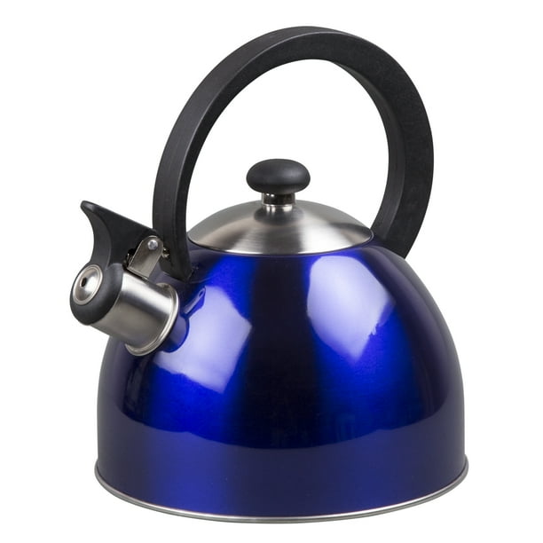 Creative Home Prelude 2.1 Qt. Stainless Steel Whistling Tea Kettle