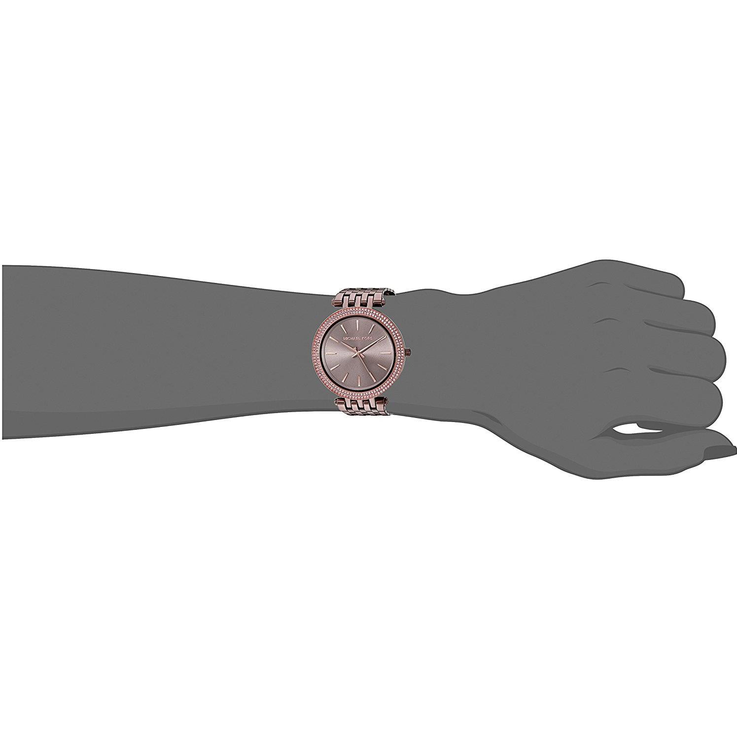 michael kors women's darci sable brown watch mk3416