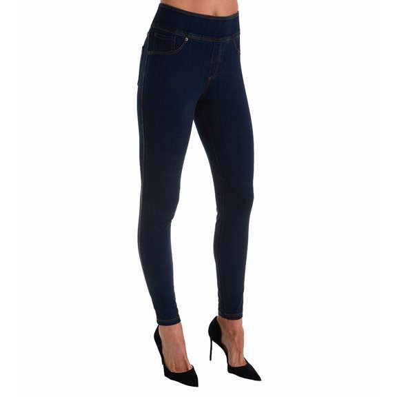 Women's MeMoi MSL-006 Denim Slimming Legging (Blue S/M)
