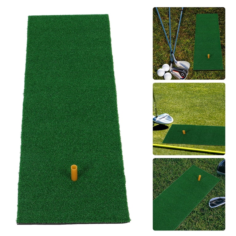 RUNROTOO Golf Putting Mats Training Golf Training Mat Nylon .00X30
