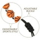 thumbnail image 3 of KAKOWELY 2 pulseras de baloncesto con cuentas para hombre y mujer, ideales para actividades al aire libre, gimnasios y eventos deportivos., 3 of 5