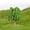 SD101, variant on 10 Pack of Pointed Green Tree Model Multi-layer Perspective Tree Sand Table Green Plant Mini Tree Perspective Succulent Flower Pot